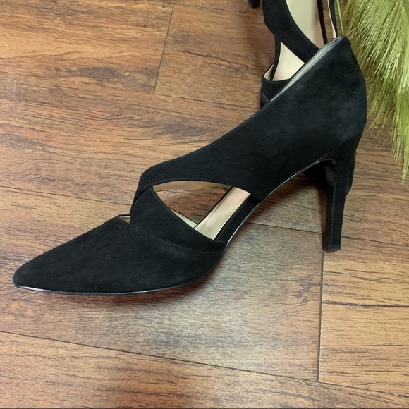 Nine West Suede Black Heels - Picture 9 of 10